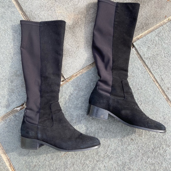 LK Bennet Bella black suede boots size 40(9) - Picture 2 of 16